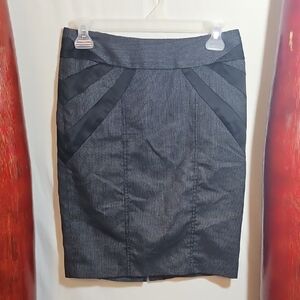 XOXO Black Pencil Skirt Knee-Length Workwear
